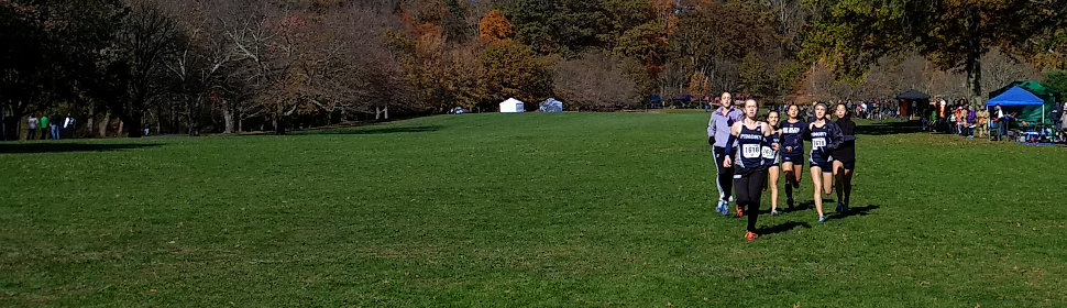 Cross Country team warming up